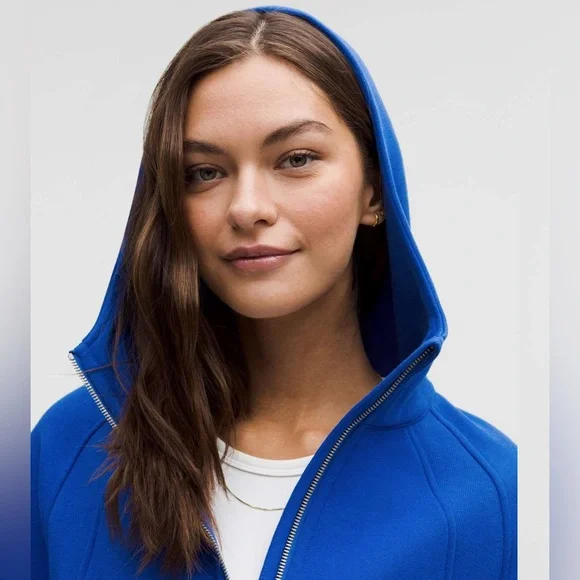 NWT Lululemon Scuba Oversized Half-Zip Hoodie Galactic Cobalt SIZE XS / S - Picture 6 of 12
